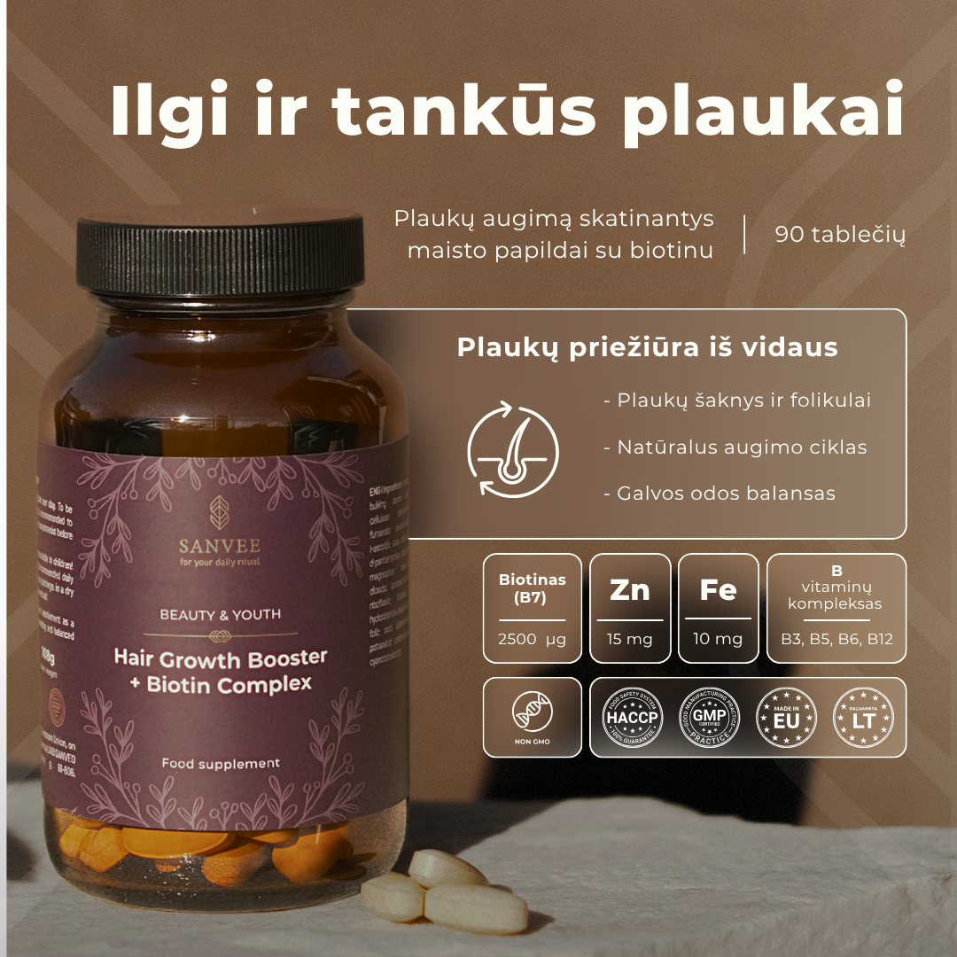 Ilgi ir tankūs plaukai